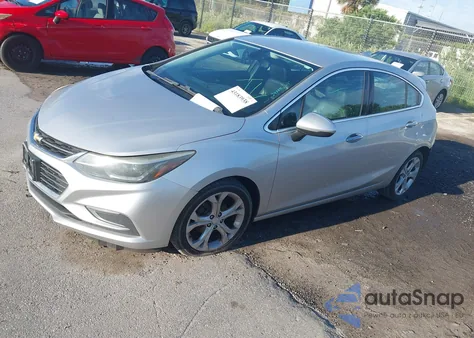 2017 Chevrolet Cruze Premier Auto from USA, damaged, VIN 3G1BF6SM2HS610876
